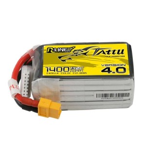 Tattu R-Line V4 1400mAh 22.2V 130C 6S1P Lipo