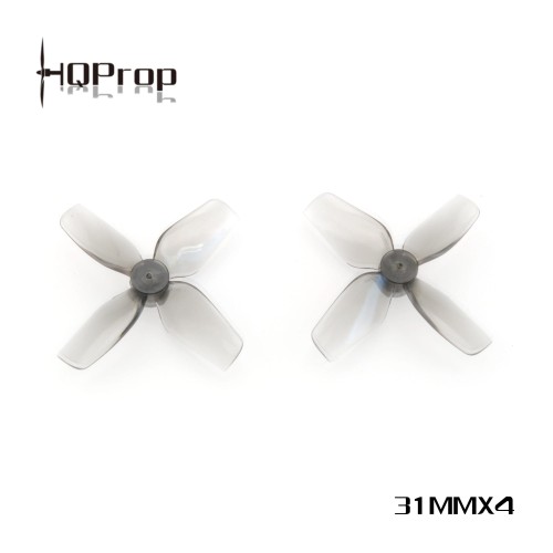 HQ Micro Whoop Prop 31MMX4 (2CW+2CCW)-Poly Carbonate-1MM Shaft.webp