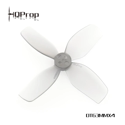 HQProp DT63MMX4 Light Grey (2CW+2CCW)-Poly Carbonate.webp