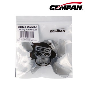 Śmigła Gemfan D75S Ducted 3 Blade 1.5mm T-mount dwie pary (2CW+2CCW)