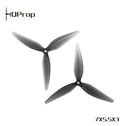 HQProp 7X5.5X3 Grey (2CW+2CCW)-Poly Carbonate.webp