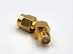 Kątownik RP-SMA (F) na SMA (M) 45st