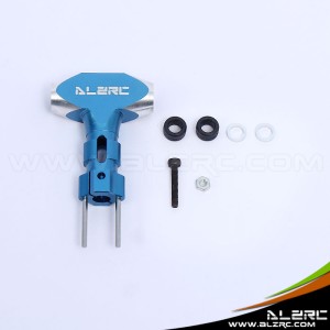 450 Sport Metal Main Rotor Housing - Blue