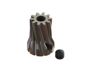 Steel Pinion Slant 13T Mod 0.6 X 3.17 mm Motor Shaft